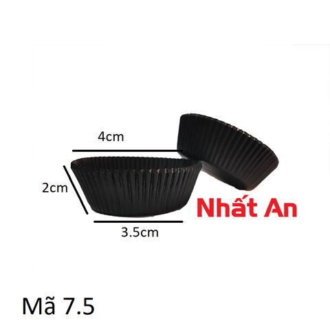 Chén giấy đen (1000 cái/cây)