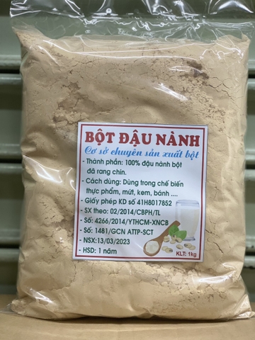 Bột đậu nành nguyên chất 100 - 200 - 500gr - 1kg
