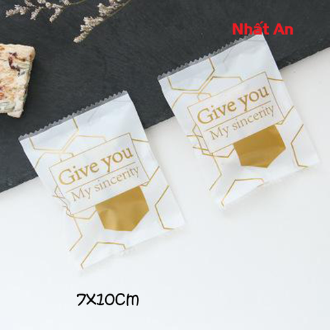 Túi nhựa hàn miệng Give You 7x10cm