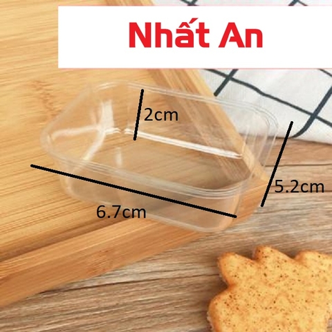 Khay bánh dứa - 100 cái/lốc (5073 - 4073 - trơn)