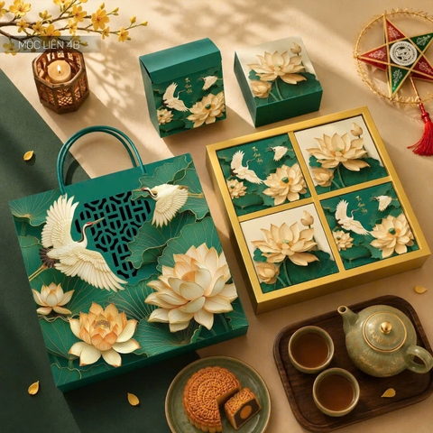 Hộp trung thu mộc liên 4B