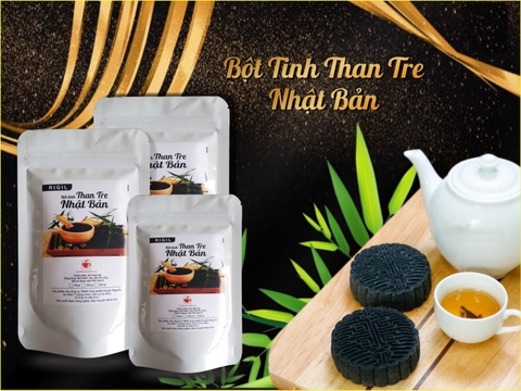 Bột tinh than tre Nhật Bản (50gr/100gr)