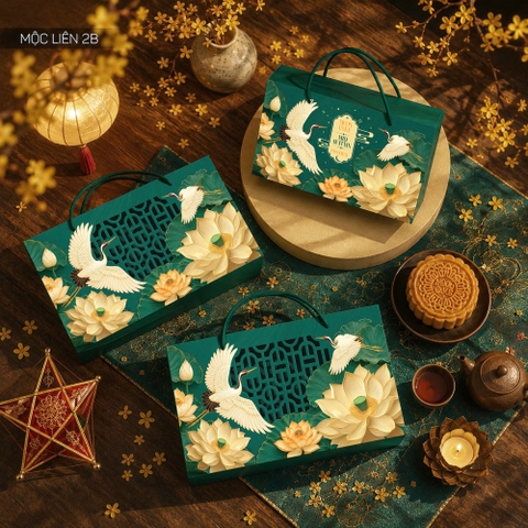 Hộp trung thu mộc liên 2B