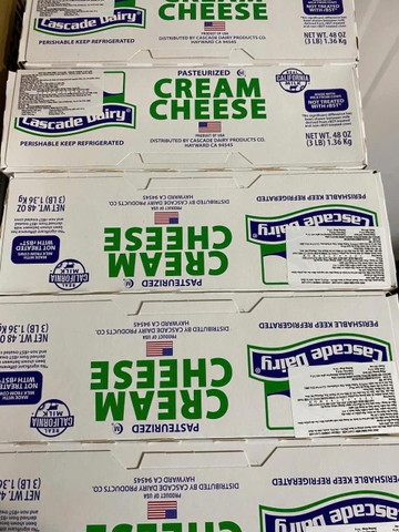 Cream cheese Mỹ Cascade Dairy 1,36kg