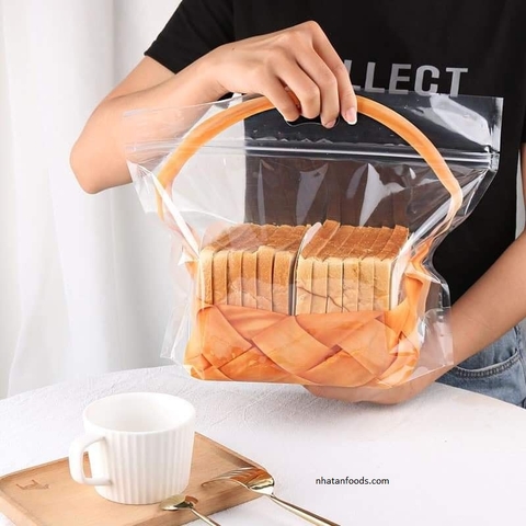 Túi zip hình giỏ xách Size lớn