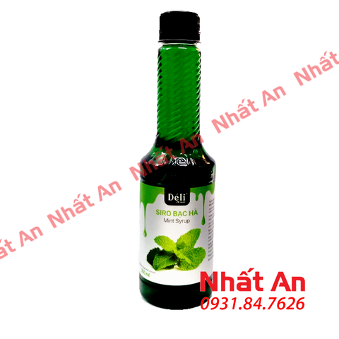 Siro Bạc Hà/ Mint Syrup Deli 350ml