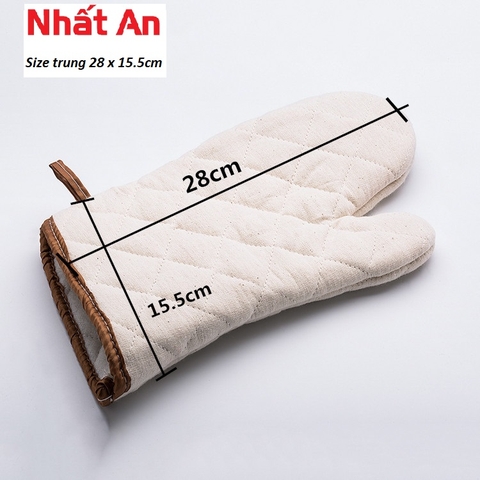 Bao tay lò nướng vải / găng tay - có 3 size