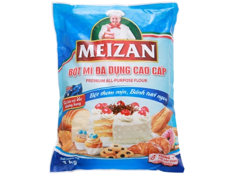 Bột mì đa dụng số 11 hiệu Meizan 1kg