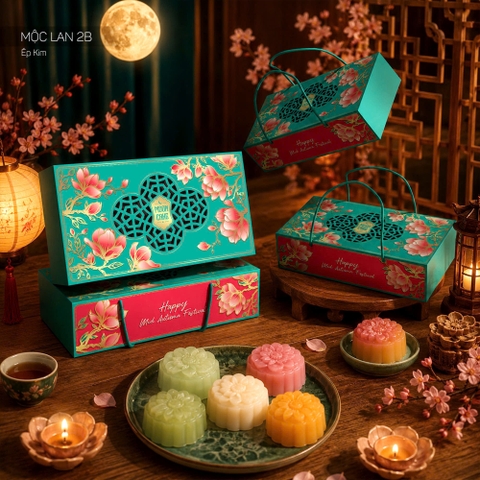 Hộp trung thu mộc lan 2B