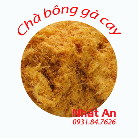 Chà bông gà cay 100 - 200 - 500gr - 1kg