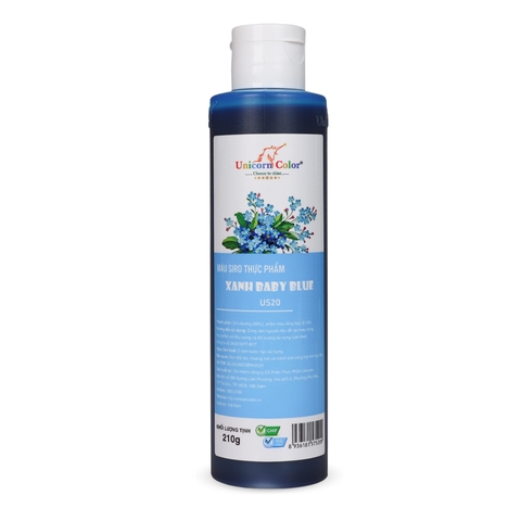 Màu nước xanh baby blue unicorn 210gr