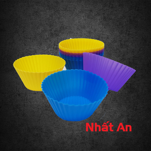 Chén silicone hình tròn/ Cup silicone