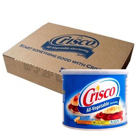 Mỡ trừu làm từ rau củ (All - Vegetable Shortening) Crisco 453gr
