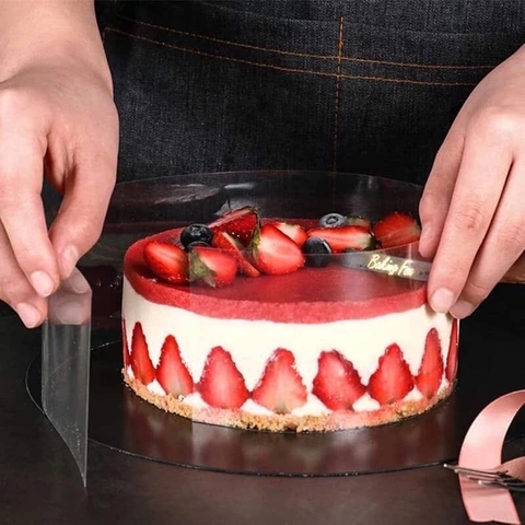Cuộn mica cứng quấn thành bánh 6cm - 8cm - 10cm