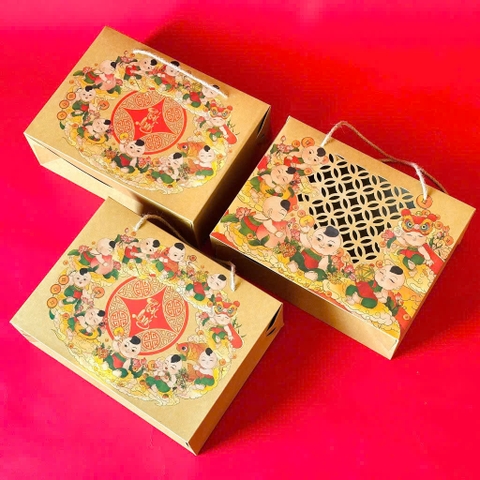 Hộp Tết Đông Hồ size L