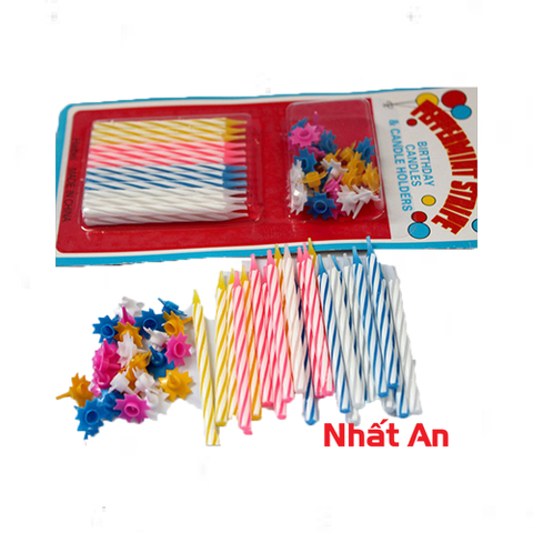 Nến vỉ sinh nhật dài 5.5cm