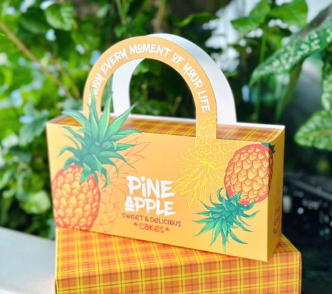 Hộp Tết Hộp Bánh Dứa Nữ Hoàng