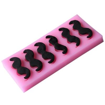 Khuôn silicone 4D hình bộ râu