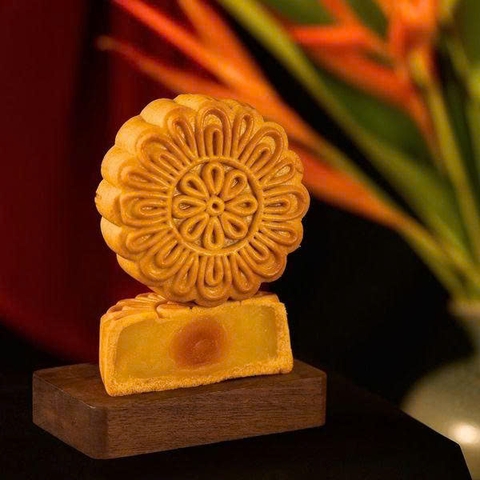 Khay nhựa trung thu vuông đế đen XY12-12 250 - 300gr