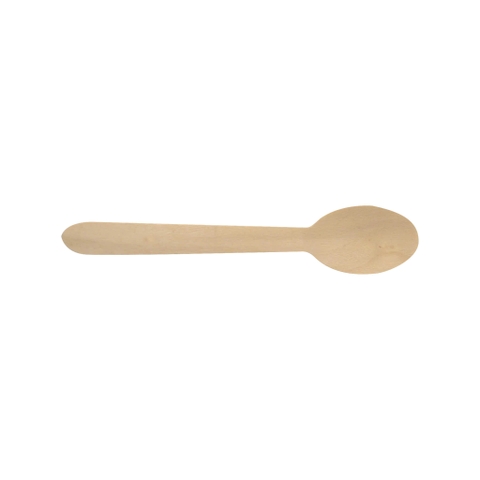 Muỗng gỗ dùng một lần 16cm