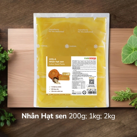 Nhân Trung Thu Hạt Sen Hola 1kg