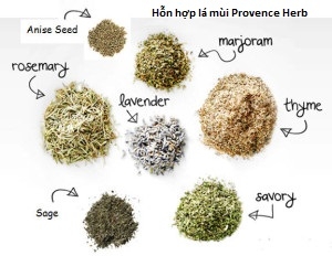 Lá mùi khô hỗn hợp Provence Herb 20gr