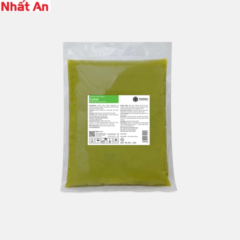 Nhân trung thu đậu xanh lá dứa Luna Farina 1kg