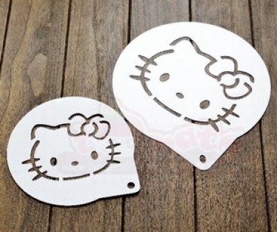 Rắc mặt trang trí bánh mèo Kitty 15cm