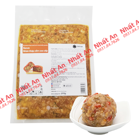 Nhân trung thu thập cẩm trộn sẵn CAO CẤP Sava Farina 500g