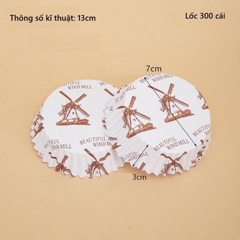 Cup giấy / chén giấy tráng tròn 13cm 300 cái