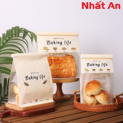 Túi dây gài Baking Life size trung