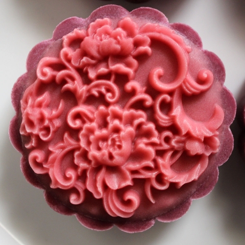 Khuôn trung thu 4 mặt hoa 150gr - 180gr