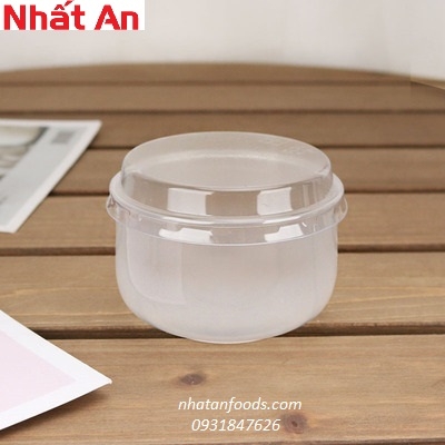 Hủ nhựa PP dẻo pudding (7x4.5cmx1cm)