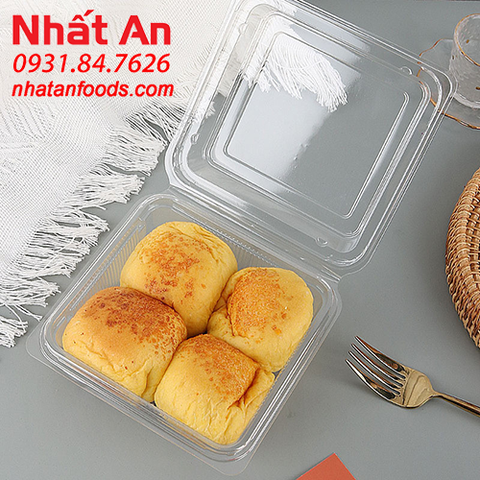 Hộp nhựa trong nắp gặp XY 358C PET