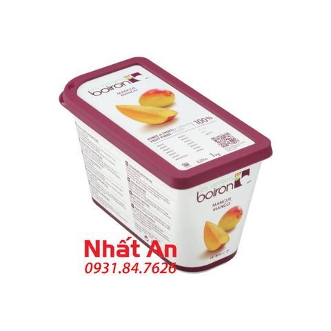 Xoài xay nhuyễn đông lạnh/ Mango Puree Boiron 1kg