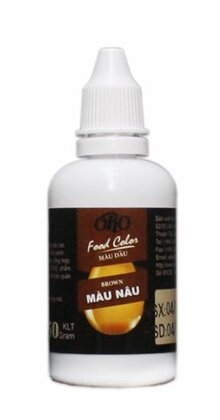 Màu gốc dầu ORO màu nâu 50gr