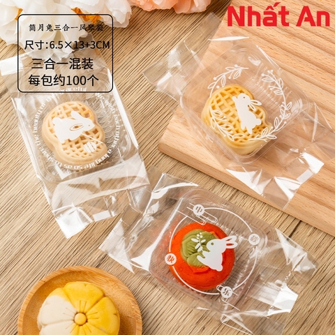 Túi hàn thắt eo thỏ trắng 50gr