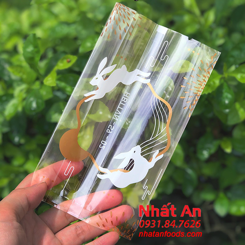 Túi hàn miệng bánh trung thu Thỏ Ngọc 150gr - 200gr
