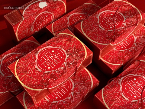 Hộp Trung Thu Thưởng Nguyệt 2B 150gr - 250gr
