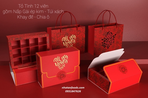 Hộp Valentine Tỏ Tình 12 viên