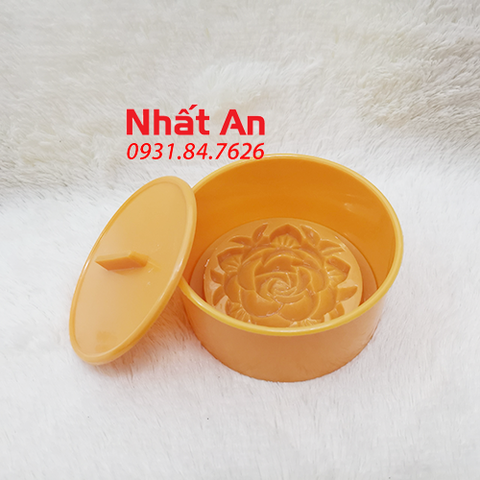 Khuôn nhấn xôi hình tròn 14cm Vĩnh Trường (Sen/ Hồng/ Phước/ Lộc/ Thọ/ Hỷ)