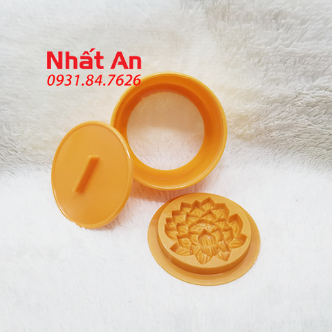 Khuôn nhấn xôi hình tròn 14cm Vĩnh Trường (Sen/ Hồng/ Phước/ Lộc/ Thọ/ Hỷ)