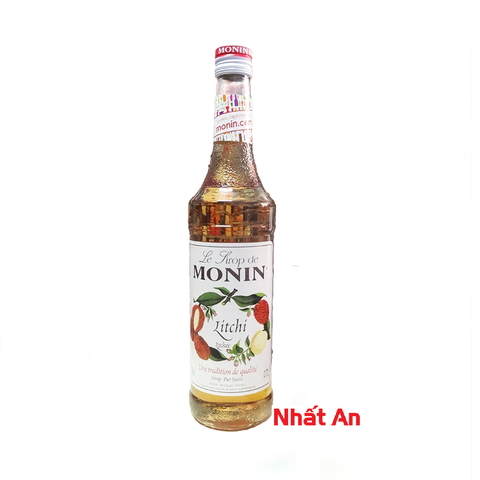 Siro Monin Lychee 700ml/ Siro vị Vải Monin 700ml