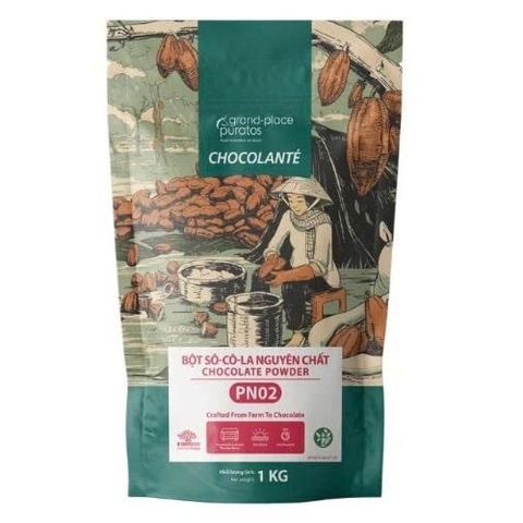 Bột socola Puratos / Chocolate powder 1kg