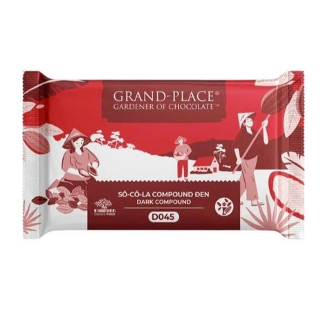 Socola compound đen Puratos (200g / 500g / 1kg)