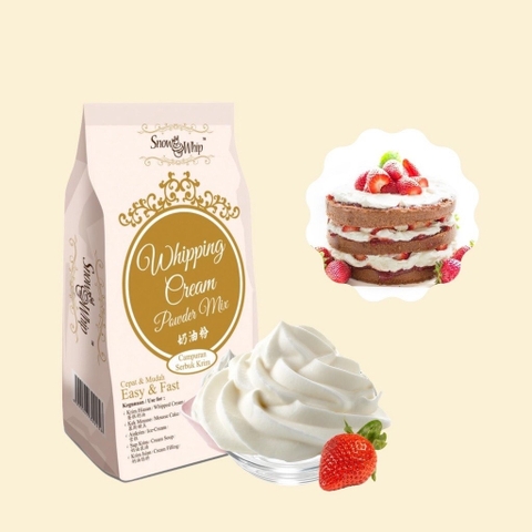 Bột whipping cream Snow Whip 500gr