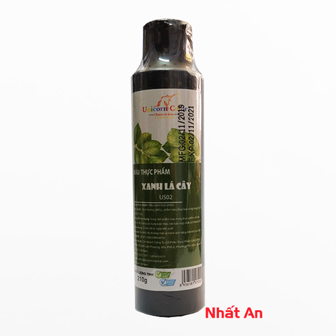 Màu nước xanh lá cây unicorn 210gr
