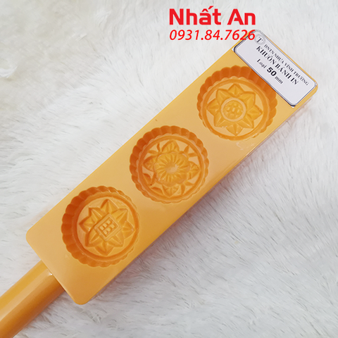 Khuôn bánh in 3 họa tiết 5cm Vĩnh Trường