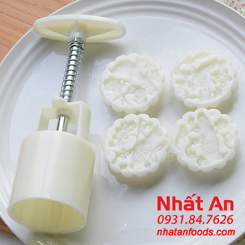 Khuôn trung thu 4 mặt Chim Bồ Các 50gr