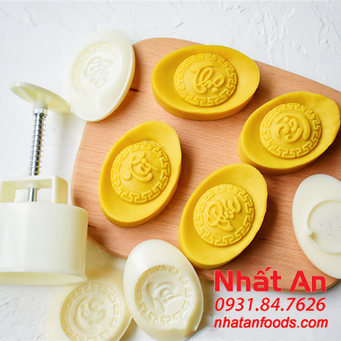 Khuôn trung thu 4 mặt Thỏi Vàng 50gr
